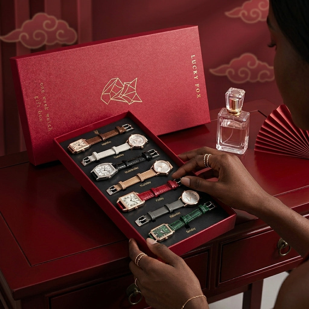 Coffret Cadeau Luxe 7 Montres Femmes